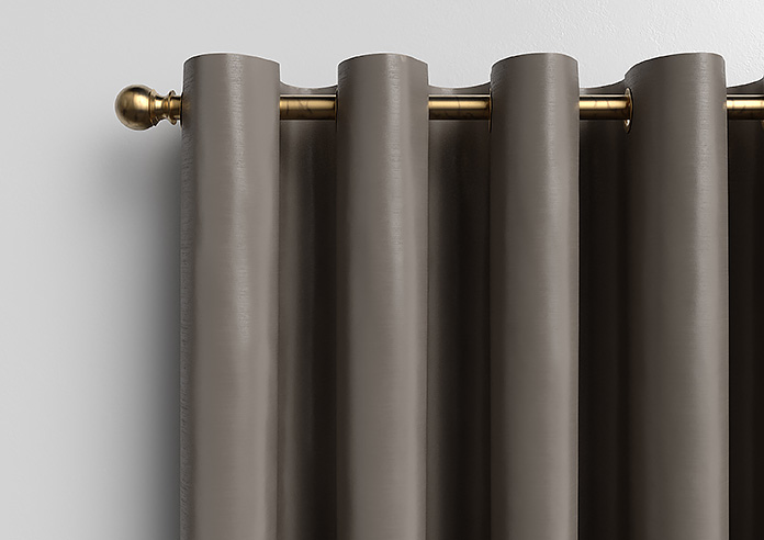 Akoya Faux Silk, Lustre Gunmetal Grey - Made to Measure Curtain - Image 13